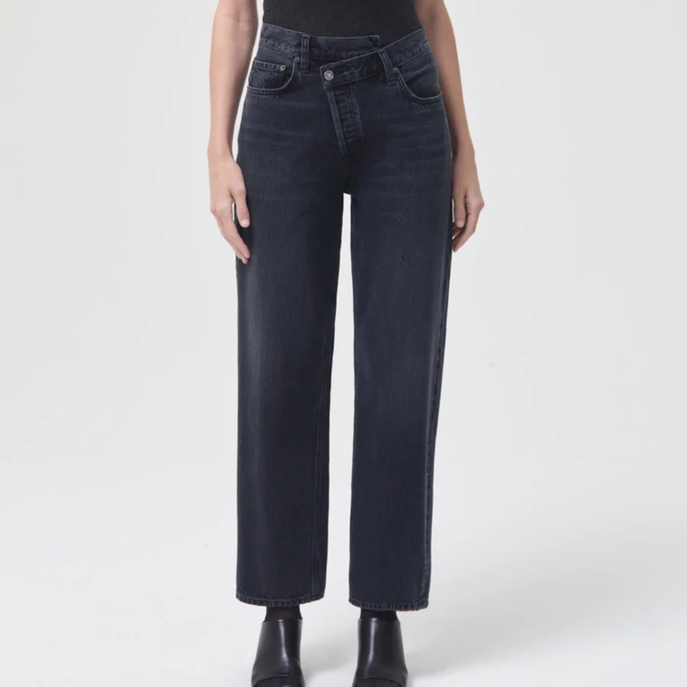 Agolde jeans cross cross style. Please read description
